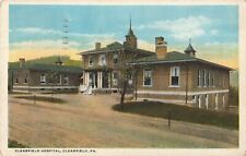 Clearfield Hospital Clearfield Pennsylvania PA 1923 Postcard picture