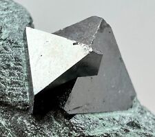 82 Gram Amazing Well Terminated Magnetite Crystals On Matrix From Pakistan picture