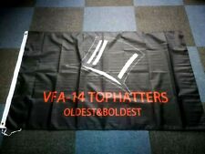 USN VFA-14 TOPHATTERS 3x5 ft Flag Banner picture