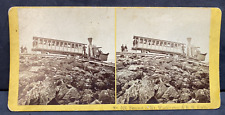 Summit Of Mt. Washington And R.R. Train - Kilburn Bros. Stereoview No. 521 picture