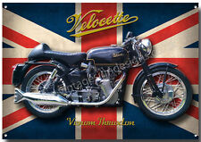 LARGE A3 SIZE VELOCETTE VENOM THRUXTON  MOTORCYCLE METAL SIGN,CLASSIC. picture