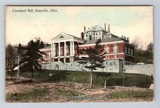 Granville OH-Ohio, Cleveland Hall, Vintage c1908 Postcard picture