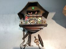 VERY NICE WESTERN GERMANY CARVED CUCKOO CLOCK picture