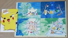 Pokemon Postcard Promo 5 Set Pokémon Gold Reservation benefit Special Postcard picture