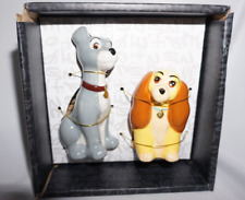 Disney Lady and The Tramp Salt Pepper Shakers NIB picture