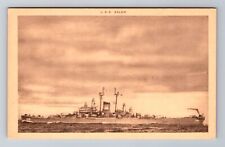 USS Salem, Ship, Transportation, Antique, Vintage Souvenir Postcard picture