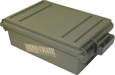 Military Ammo Box Plastic Storage Case 65 Lbs Hunting Ammunition Crate Utility picture