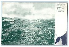 c1905 View Ruins Tornado YMCA Disaster Meridian Mississippi MS Vintage Postcard picture
