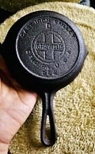 Rare Antique GRISWOLD #0 Cast Iron Skillet 562 , ERIE, PA, USA Genuine picture