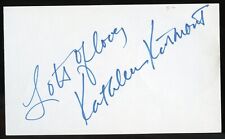 Kathleen Kinmont signed autograph auto 3x5 Cut American Actress in Halloween 4 picture