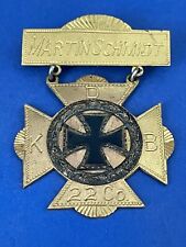 Beautiful 1800's Franco German War Veteran Service Maltese Cross Medal 22nd Co picture