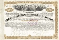 James C. Fargo - Michigan Central Railroad - Bond (Uncanceled) - Autographed Sto picture