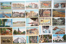 CALIFORNIA Postcard LOT 25 Cards CA Vintage City Views Old Post Card Buildings picture