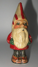 Vaillancourt Figurine Chalkware GNOME Santa Club 2002 #333 Mini 3