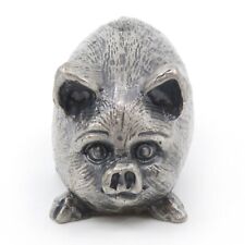 PEWTER Paper Weight Pig - 1.5