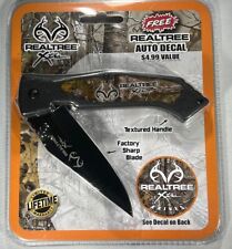 REALTREE Foldable Knife, Stainless Steel 4