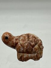 Signed - Vintage Zuni Fetish Turtle Calcite -Native American Art A14 picture