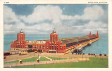 Chicago IL Illinois 1947 Linen Postcard Navy Pier 5066 picture