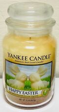 Yankee Candle Happy Easter 22 oz Jar NEW Collector Edition White Chocolate Bunny picture