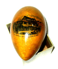 MAUCHLINE Egg shaped Container SHAKESPEARE'S House Transfer picture