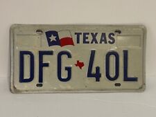 VIntage Texas License Plate 