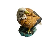 Vintage Porcelain Bald Eagle Figurine Statue  6.5 “ Tall 7“ length 4 “ wide Gift picture