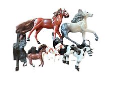 Lot Of 5 Vintage Horses And Accessories  picture