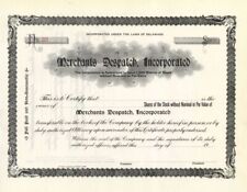 Merchants Despatch, Inc. - Stock Certificate - General Stocks picture