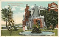 c1910 Postcard; Children at Fountain at Water Works, Norwalk OH Huron County picture
