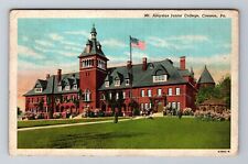 Cresson PA-Pennsylvania, Mt Aloysius Jr College, Antique Vintage Postcard picture