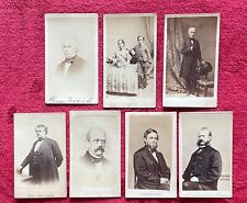1860s MASSACHUSETTS POLITICIANS, BISMARCK GERMAN CHANCELLOR, PRES. GRANT's V. P. picture
