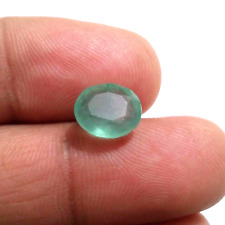 Ultimate Colombian Emerald Faceted Oval Shape 4.05 Crt Emerald Loose Gemstone picture