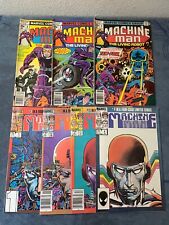Machine Man #1-3 #1-4 Marvel Comic Book Lot 1978 1984 DeFalco Mid to Low Grade picture