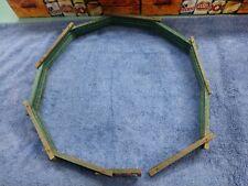 Vintage 1930's - 40's Folk Art Wood Fence Christmas Farm toy Hand Made. Rare picture