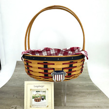 2002 Longaberger All American Collection Casserole Basket Combo picture