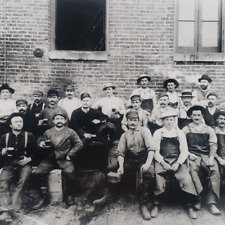 Canyon City Brewery Workers Oregon 8x10 Photo c1910 Historical Reprint Beer A157 picture