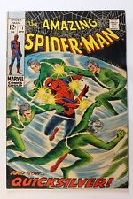 the AMAZING SPIDER-MAN #71 Spidey Faces QUICKSILVER  JOHN ROMITA COVER picture