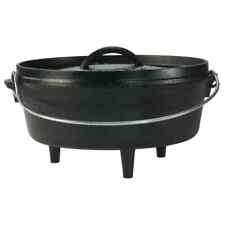 Lodge 4 Quart Cast Iron Camp Dutch Oven, L10C03, with lid，Camping, Party picture