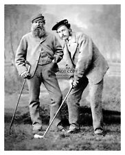 PIONEER GOLFER OLD AND YOUNG TOM MORRIS 8X10 PHOTO picture