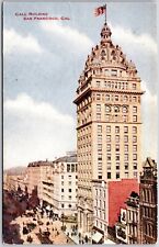 Call Building San Francisco California 1905c postcard picture
