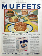Muffets Corp Ad 1928, Buffalo, NY, Cereal 
