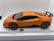 1/18 Autoart Lamborghini Huracan Performante 79152 Model Toy Orange BROKE MIRROR picture
