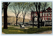 1914 Building Scene, Cannon Central City Park Jackson Mississippi MS Postcard picture
