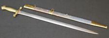 Antique Indian Wars Era Militia / Private Purchase Masonic Gladius Short Sword picture