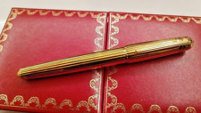 *** Cartier Pasha Cartier 1990 Limited Edition Gold Roller ball Pen / refill *** picture