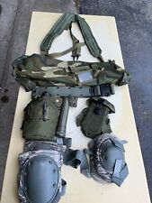 USGI MILITARY ALICE SYSTEM LBE LOAD CARRY WEB GEAR BELT SUSPENDERS 9 Piece picture