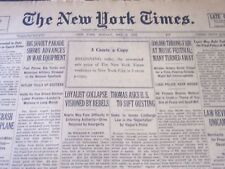 1938 MAY 2 NEW YORK TIMES - 500,000 THRONG FAIR PREVIEW - NT 6243 picture