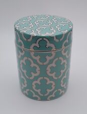 Alhambra Classic Moorish design by Rosanna - turquouise and gold canister picture