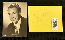 GARY COOPER Signed Original album page, ACA (LOA) American Star Actor 1940-50's picture