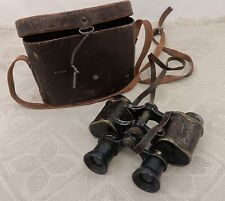 Vintage HENSOLDT Artillerie 8X24 Binoculars Field Glasses German w/Leather Case picture